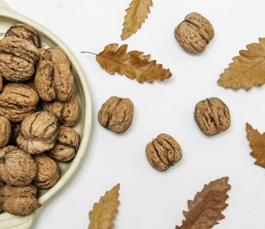 영양과 운동을 통한 스트레스 관리 brown walnuts on beige ceramic bowl
